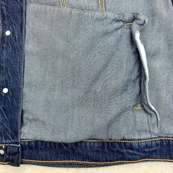 Torrid Denim Trucker Jacket Vintage Tencel Women +3 Medium Wash Blue - Picture 7 of 12